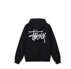 Hoodie Stussy Thêu Chữ  Sau Lưng