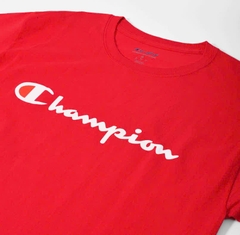 Champion Thêu Màu Đỏ