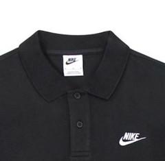 Polo Nike Thêu Basic 1 Logo Đen