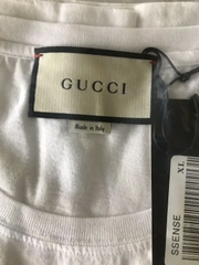 Áo thun Gucci Fake Logo (Màu Trắng)