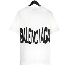 Áo Thun Gucci x Balenciaga Màu Trắng