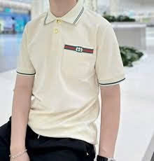 Polo Gucci Thêu túi Xanh Lá