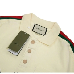 Polo Gucci Phối Viền Vai