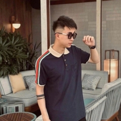 Polo Gucci Phối Viền Vai