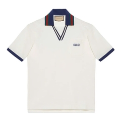 Polo Gucci Pique Cổ Chữ V