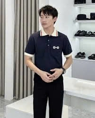 Polo Gucci Embroidered Logo Pocket (Xích Túi)