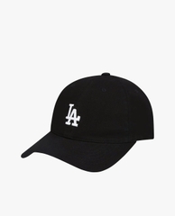 Nón lưỡi Trai MLB Màu Đen Logo - LA