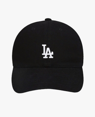 Nón lưỡi Trai MLB Màu Đen Logo - LA