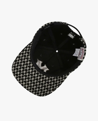 Nón lưỡi Trai MLB Monogram Đen Logo - NY