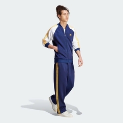Bomber Zip Adidas SST Phối Tay Viền Vàng