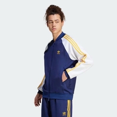 Bomber Zip Adidas SST Phối Tay Viền Vàng