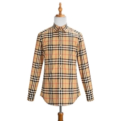 Sơ Mi Burberry Caro Tay Dài - Sọc To