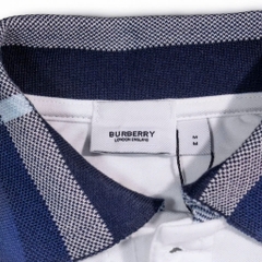 Polo Burberry Cổ Xanh