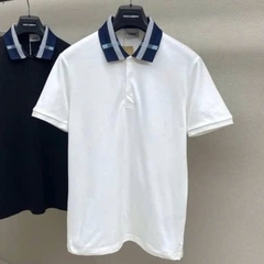 Polo Burberry Cổ Xanh