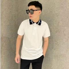 Polo Burberry Cổ Xanh