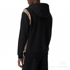 Hoodie Burberry Vintage V2 Tay Phối Caro ( new )