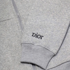 Hoodie Zip Dior CD Thêu Tay Áo (v2)