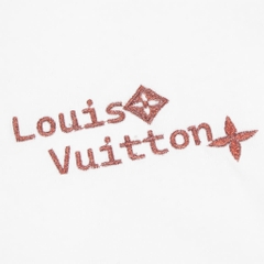 Áo Thun Louis Vuitton Chữ Kim Tuyến ( BỎ MẪU )