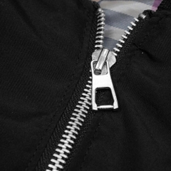 Bomber Zip Dù Burberry Thêu (new)
