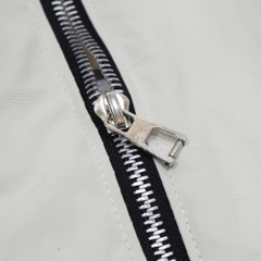 Bomber Zip Dù Burberry Thêu (new)