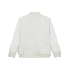 Bomber Zip Dù Burberry Thêu (new)