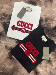 Áo Thun Gucci Fake Logo Thêu Xù ( new )