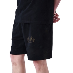 Quần Nỉ Chân Cua Louis Vuitton Chữ Vàng Mono (V2)