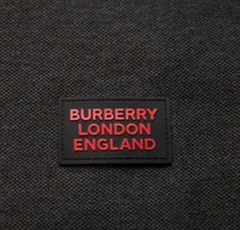 Polo BBR Burberry Logo Appliqué Silicon