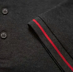 Polo BBR Burberry Logo Appliqué Silicon