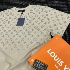 Áo Thun LV Louis Vuitton Fade Kim Tuyến - Màu Kem