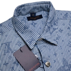Sơ Mi Louis Vuitton Blue Denim (mới)
