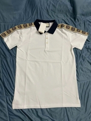 Áo Polo Gucci Monogram Pattern (Màu Kem)