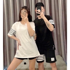 Áo Thun Thom Browne Tay Sọc Basic