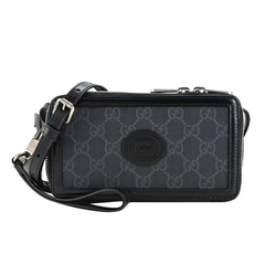 Túi Soft Trunk Đeo Chéo - DC-25 GC interlooking ĐEN