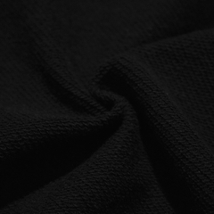Hoodie Zip Louis Vuitton Thêu Nổi Cơ Bản Đen