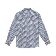 Sơ Mi Dior Monogram Denim  Tay Dài