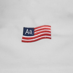 Quần Kaki Aastu Flag Logo - Trắng