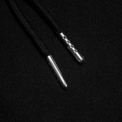 Hoodie Burberry Vintage V2 Logo Kim loại ( Đen)