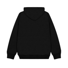 Hoodie Burberry Vintage V2 Logo Kim loại ( Đen)