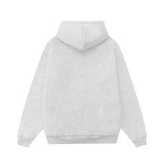 Hoodie Burberry Vintage V2 Logo Kim loại ( Xám )