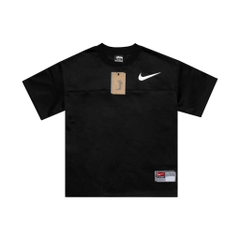 Áo Thun Lưới Nike x Stussy - Đen