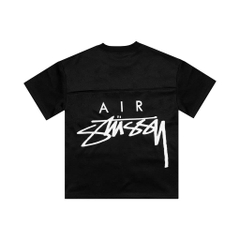 Áo Thun Lưới Nike x Stussy - Đen