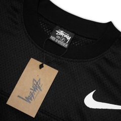 Áo Thun Lưới Nike x Stussy - Đen