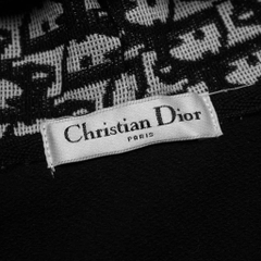 Hoodie Zip Dior BLACK Square (Logo Da)