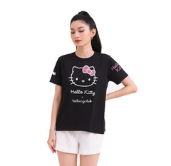 Áo thun HELLO KITTY in kim tuyến