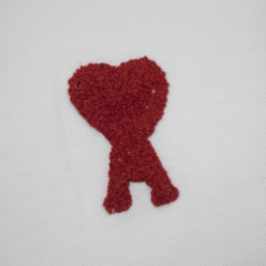 Polo AMI Paris De Coeur - Trắng