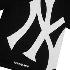 Áo Thun New Era Thêu Xù Big Logo NY -Đen