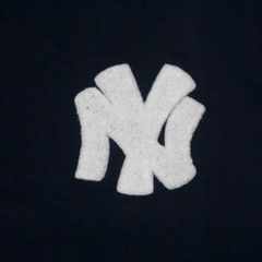 Áo Thun New Era Thêu Xù Big Logo NY -Đen