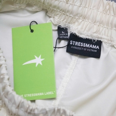 Quần Stress mama Arc Shape - Kem