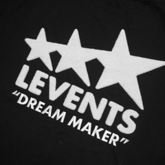 Áo Thun Levents Dream Maker Thêu Xù - Đen